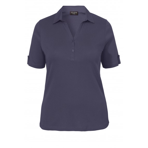 Leichtes Poloshirt mit Knöpfen /