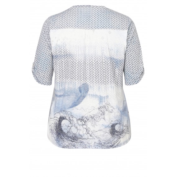 Aufwendiges Shirt mit Motivdruck /