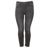 Lässige 7/8-Jeans mit Waschung /