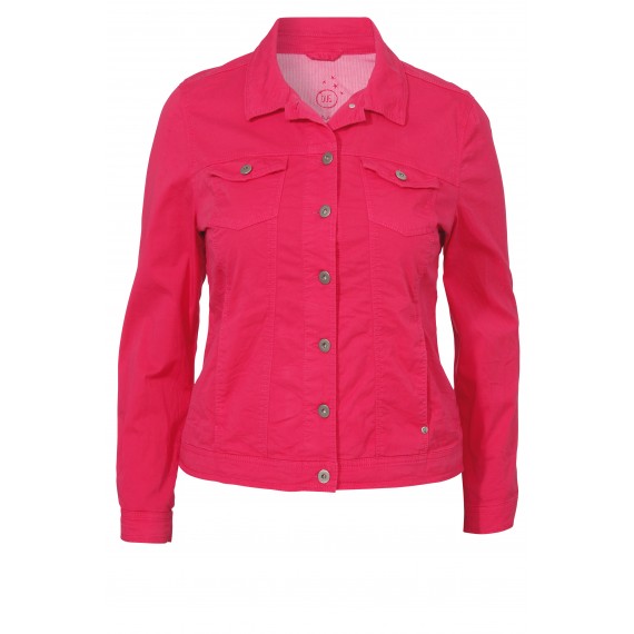 Lässige Jacke mit Hemdkragen /