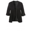 Femininer Cardigan mit Volants /