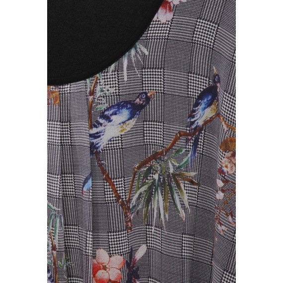 Feminines Shirt mit Print /