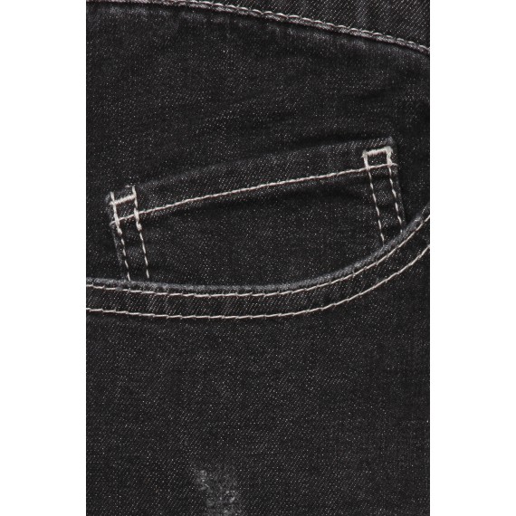 Feminine Jeans mit Perlen /