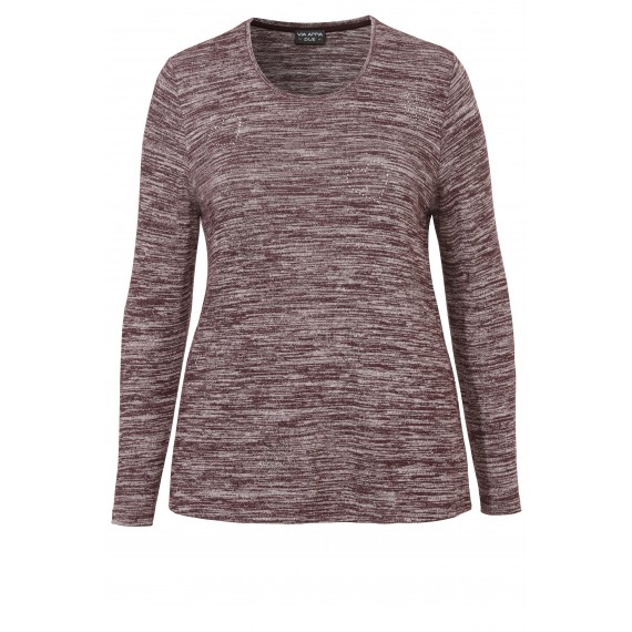 Süßer Pullover mit Ziersteinchen /