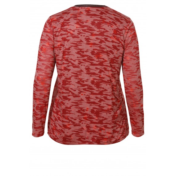 Aufwendiges Shirt mit Army-Muster /
