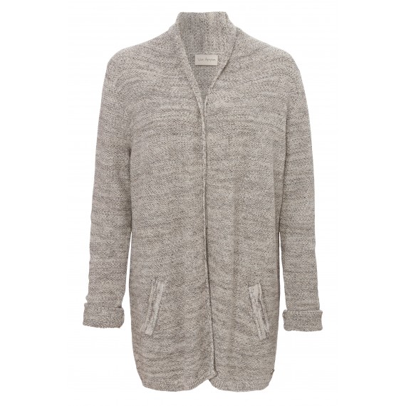 Modischer Cardigan mit Stehkragen /