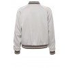 Lässige Blouson-Jacke im College-Stil /