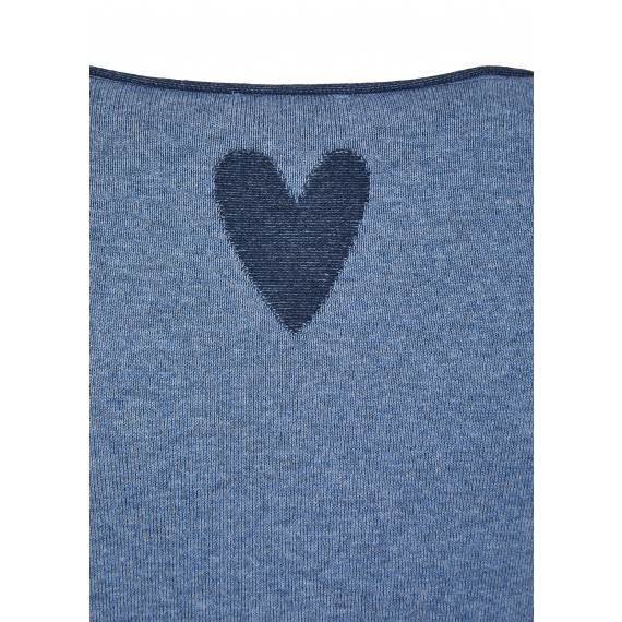 Kuscheliger Pullover mit leichter Melierung /