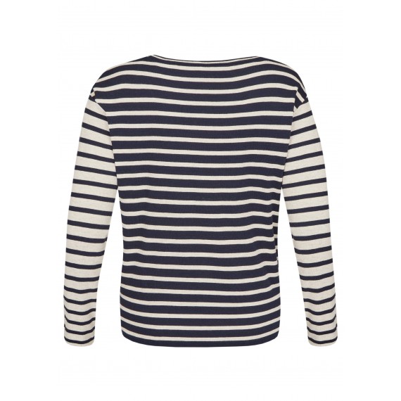 Warmer Pullover mit Ringel-Muster /
