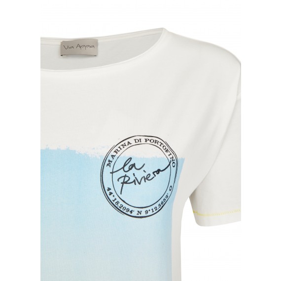 Sommerliches Shirt mit Print-Motiv /