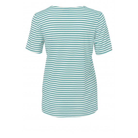 Komfortables Basic-Shirt mit Streifen /