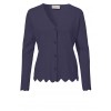 Süße Feinstrickjacke mit Knöpfen /