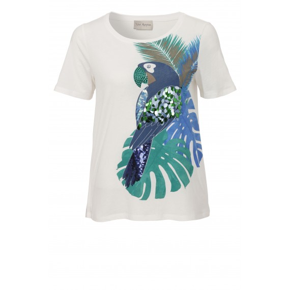Exotisches T-Shirt mit Verzierungen /