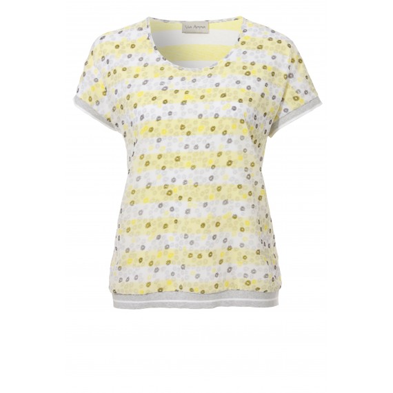 Sommerliches Shirt mit Mustermix /