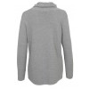 Rollkragen-Pullover mit Strukturmuster /