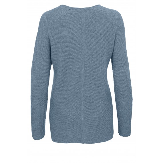 Wolljacke mit Querstreifen-Muster /