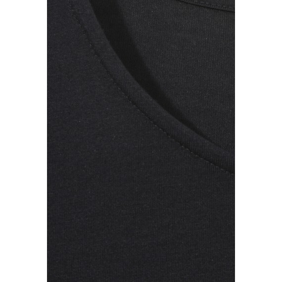 Basic Shirt mit Rundhals-Ausschnitt /