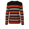 Kuscheliger Pullover mit Ringel-Muster /