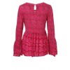 Romantisches Blusen-Shirt mit Volants /