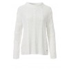 Femininer Pullover mit Strickmuster /