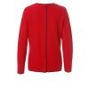 Modischer Pullover mit Kontrast-Details /