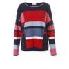 Lässiger Pullover mit Grafik-Print /