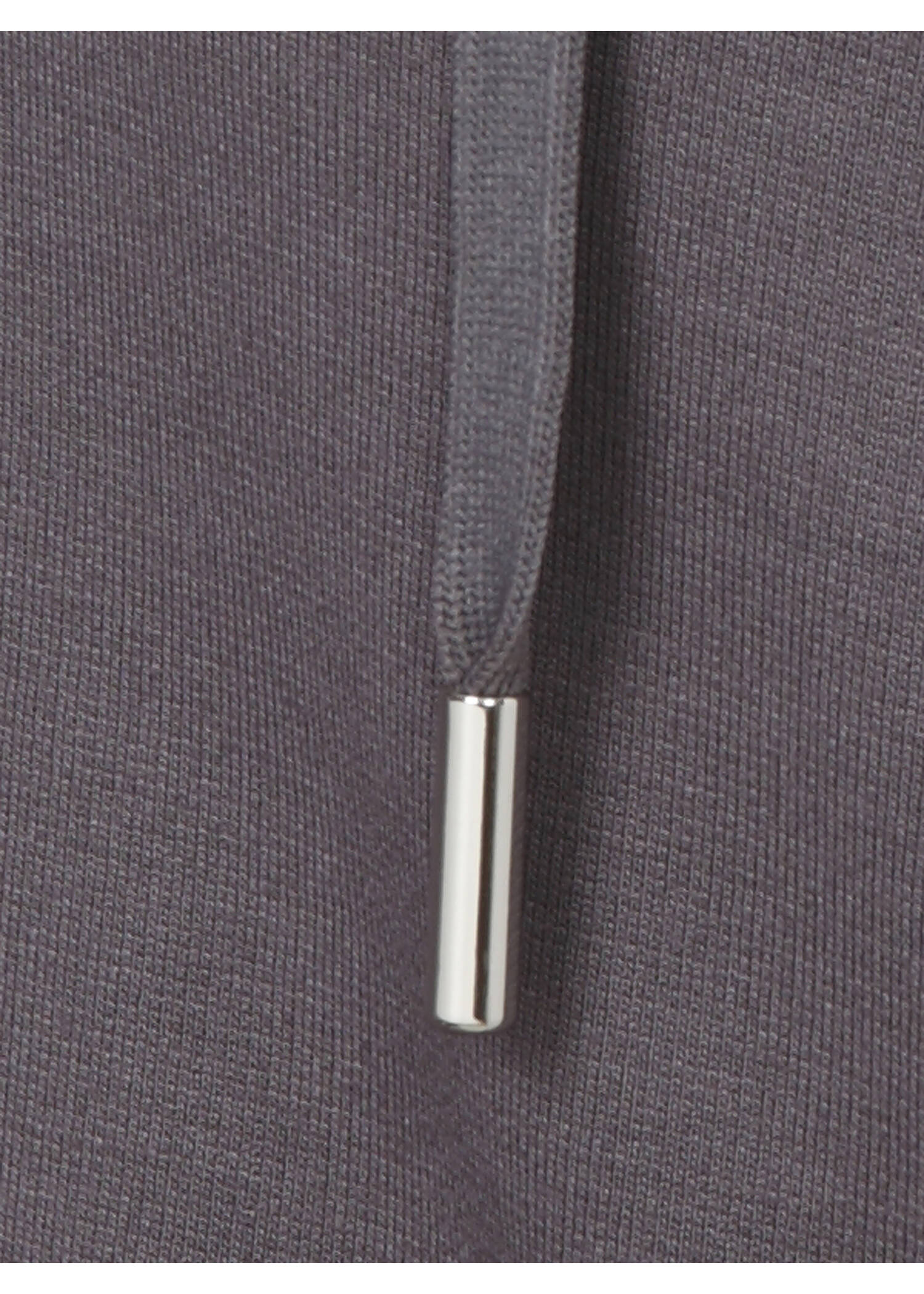 Moderne Strickfleecejacke in unifarbenem Stil /