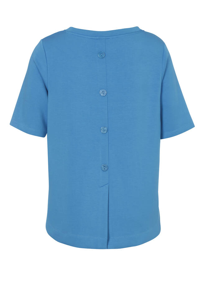 Klassisches Halbarm-Sweatshirt in Trendfarbe / 