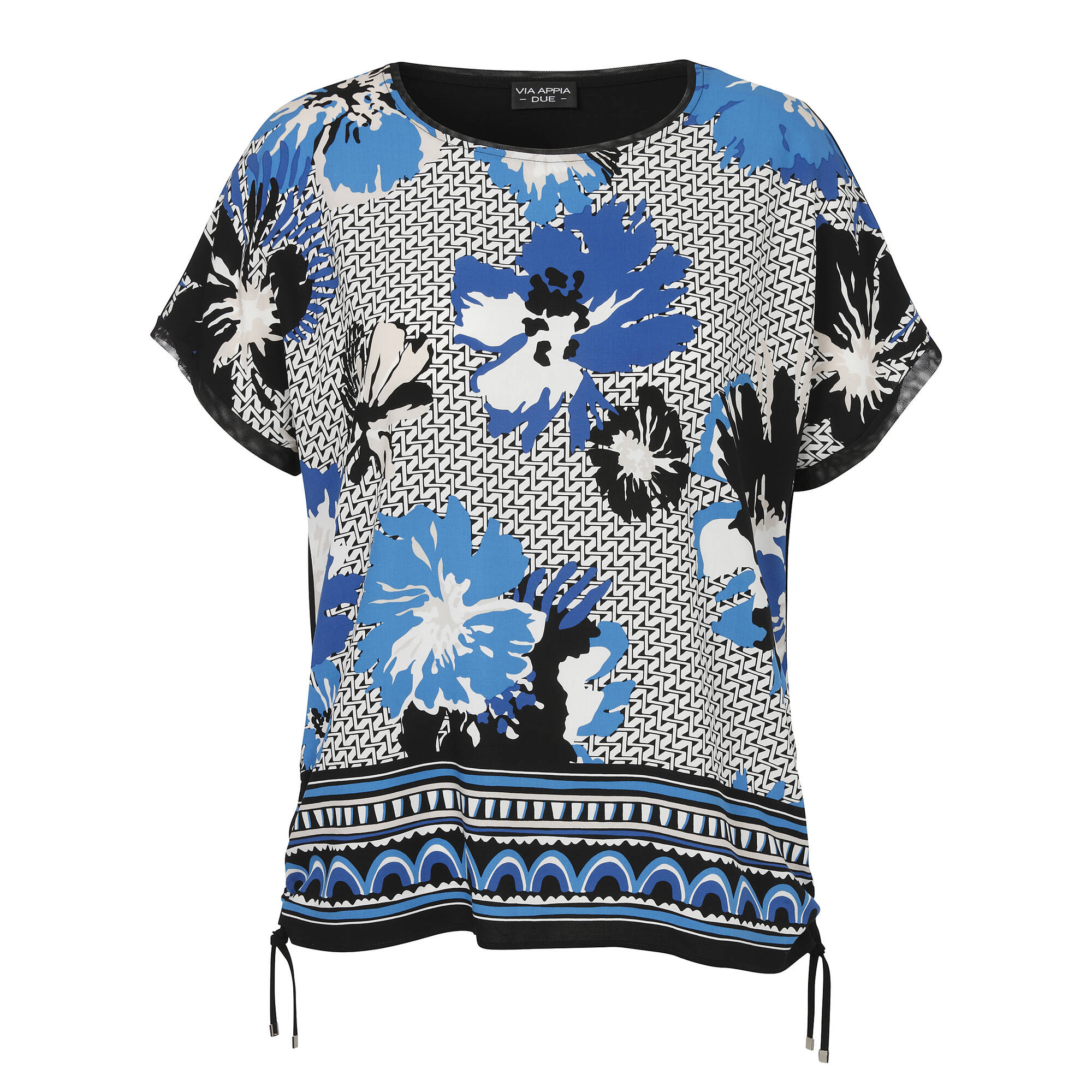 Modisches Blusen-Shirt mit Front-Print