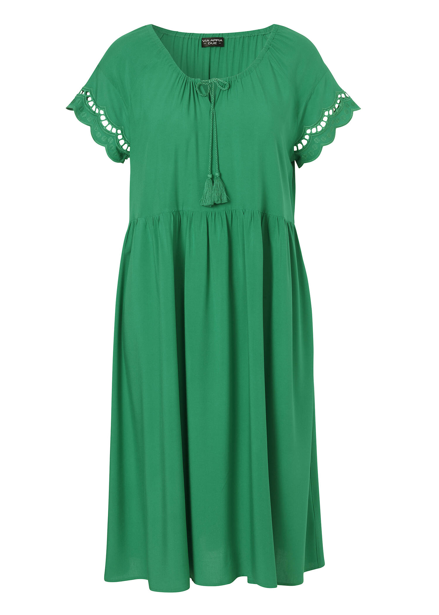 Uni Kleid mit sommerlichem Boho-Charme /