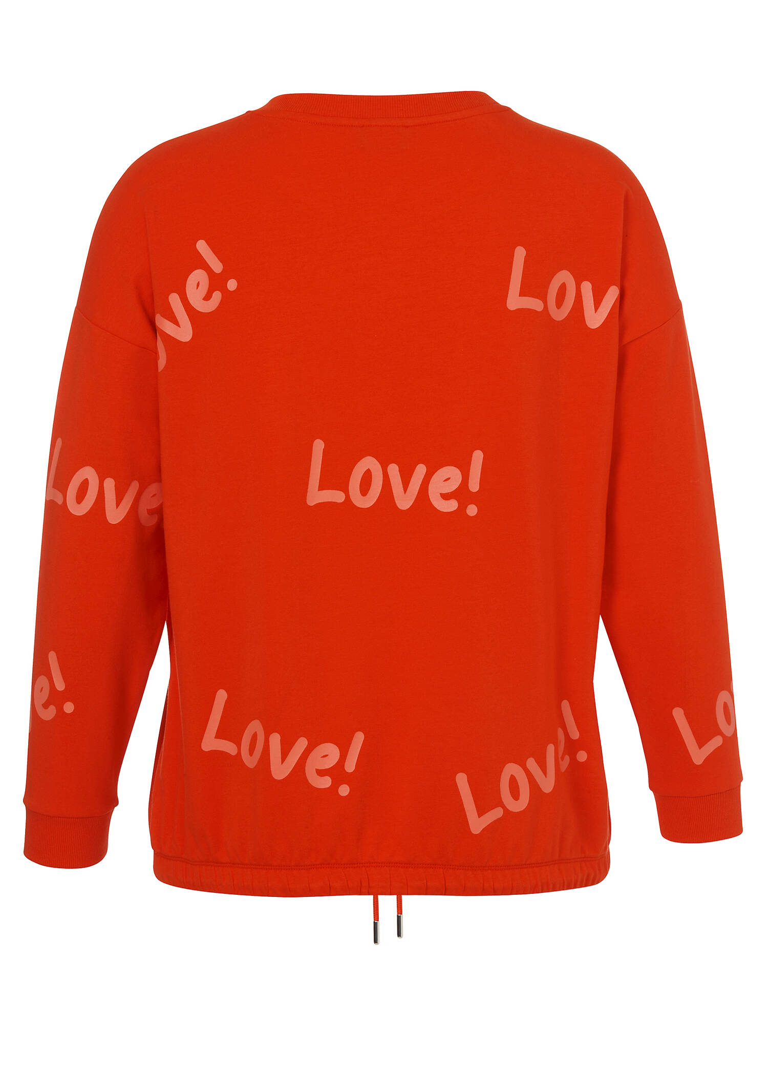 Sweatshirt mit geschmücktem Herz /