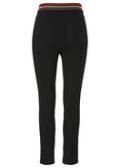 Bequeme Schlupfhose mit farblich abgesetztem Bund / 