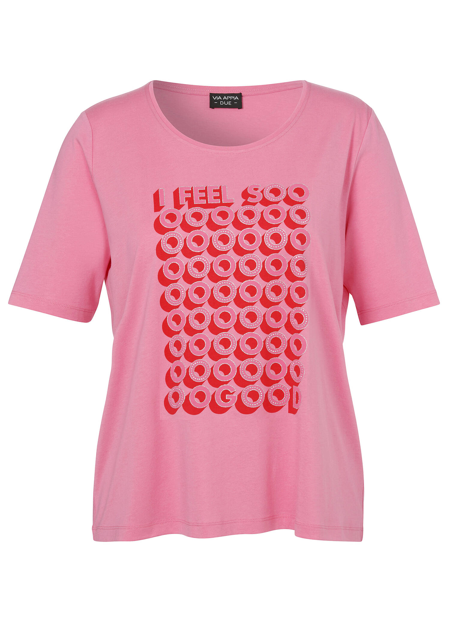 Supersoftes T-Shirt mit Front-Motivdruck /