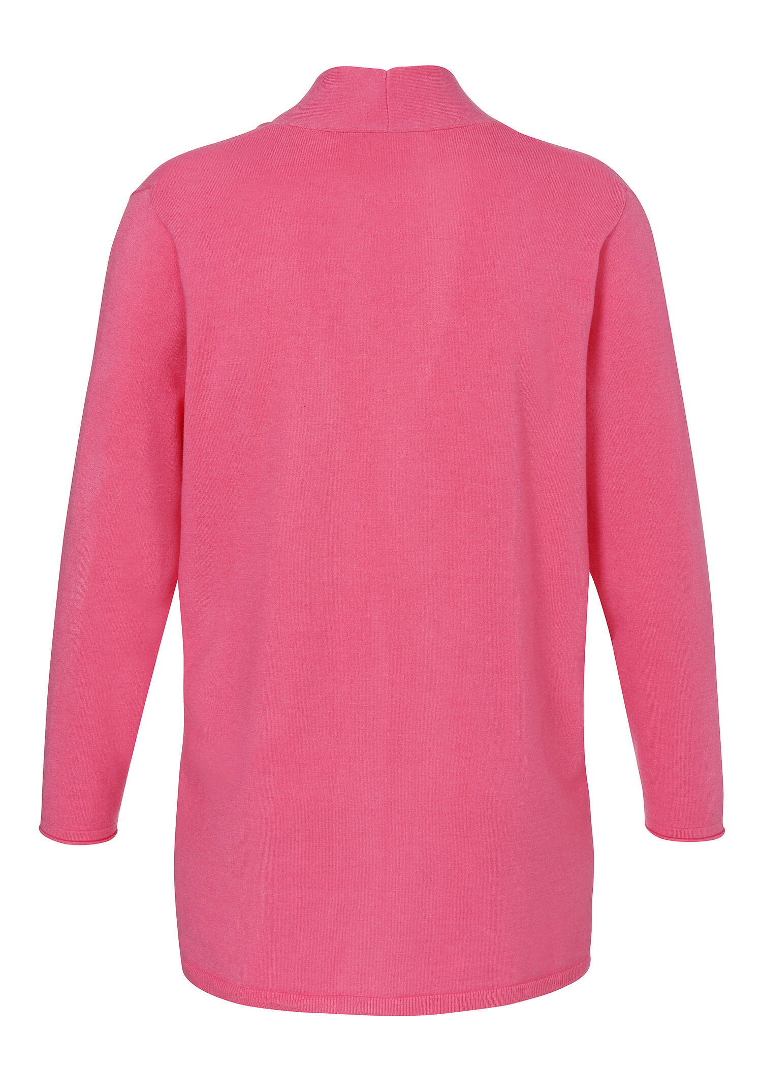 Edel-zeitlose Basic Feinstrickjacke / 