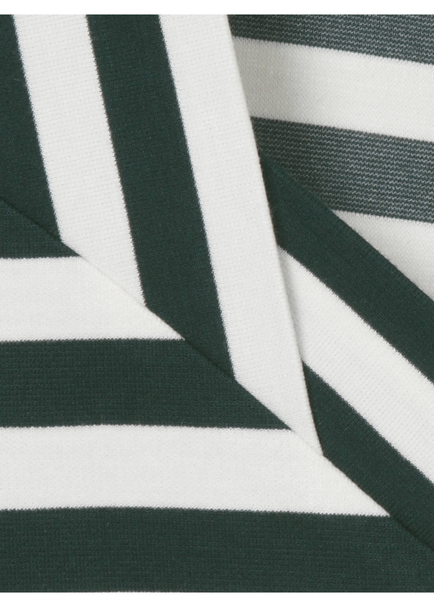 Fließendes Ringelshirt mit Karree-Ausschnitt /