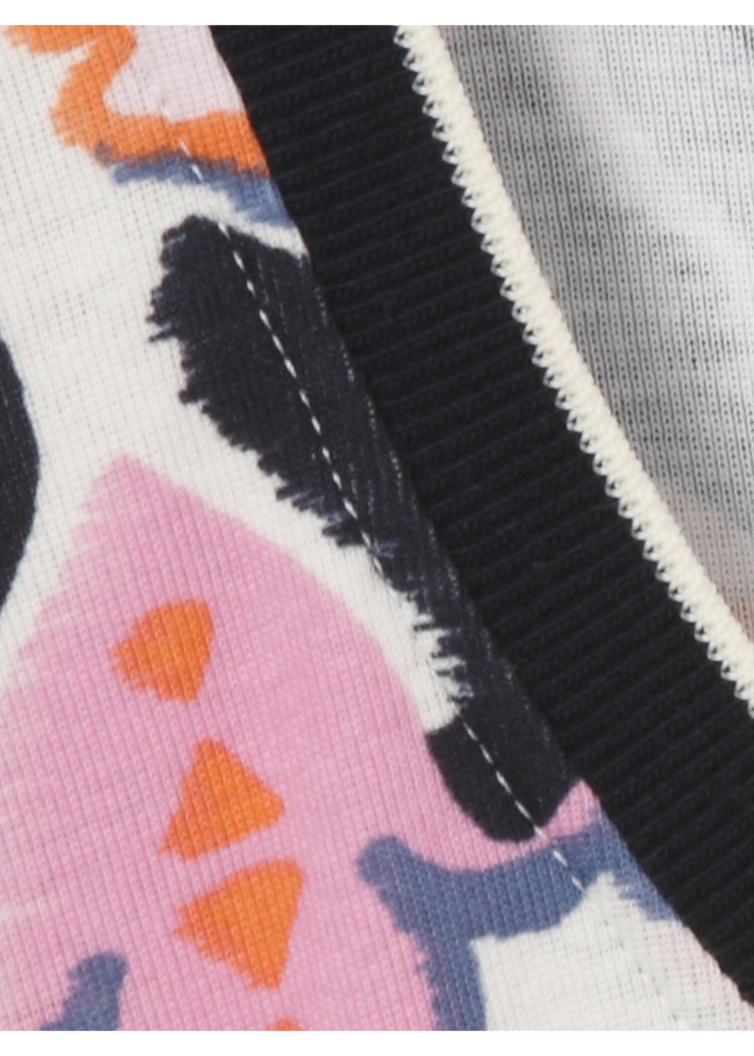 Baumwoll-Shirt Marine mit Allover Print /