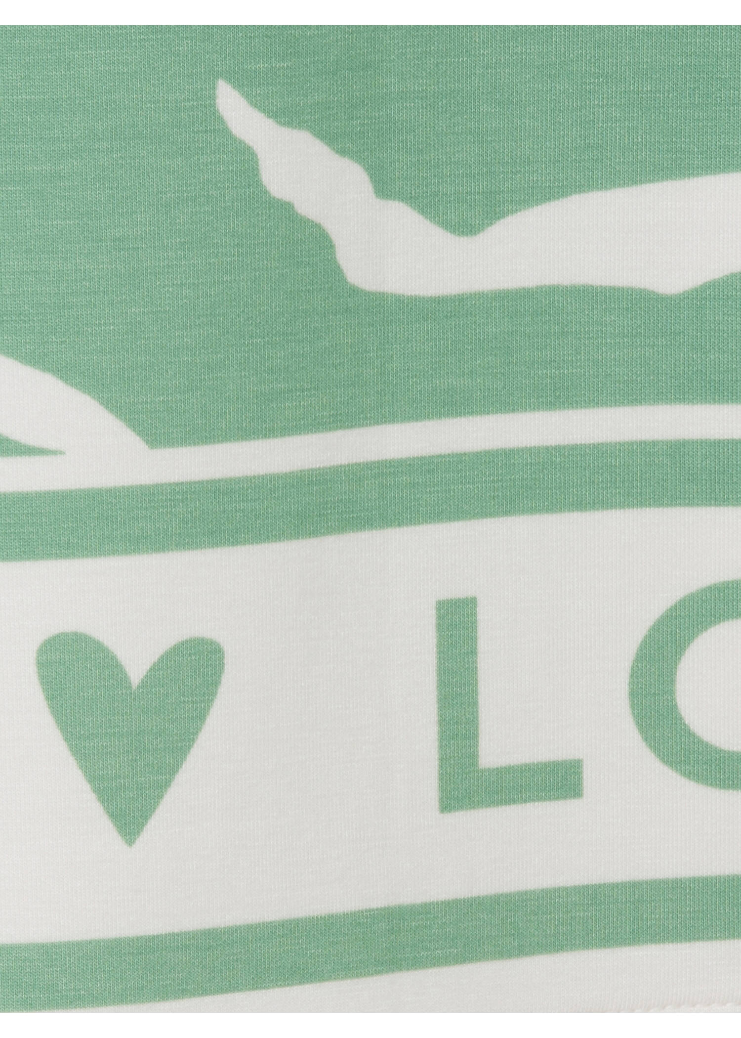 Halbarm-Sweatshirt Modern Animal Print / 