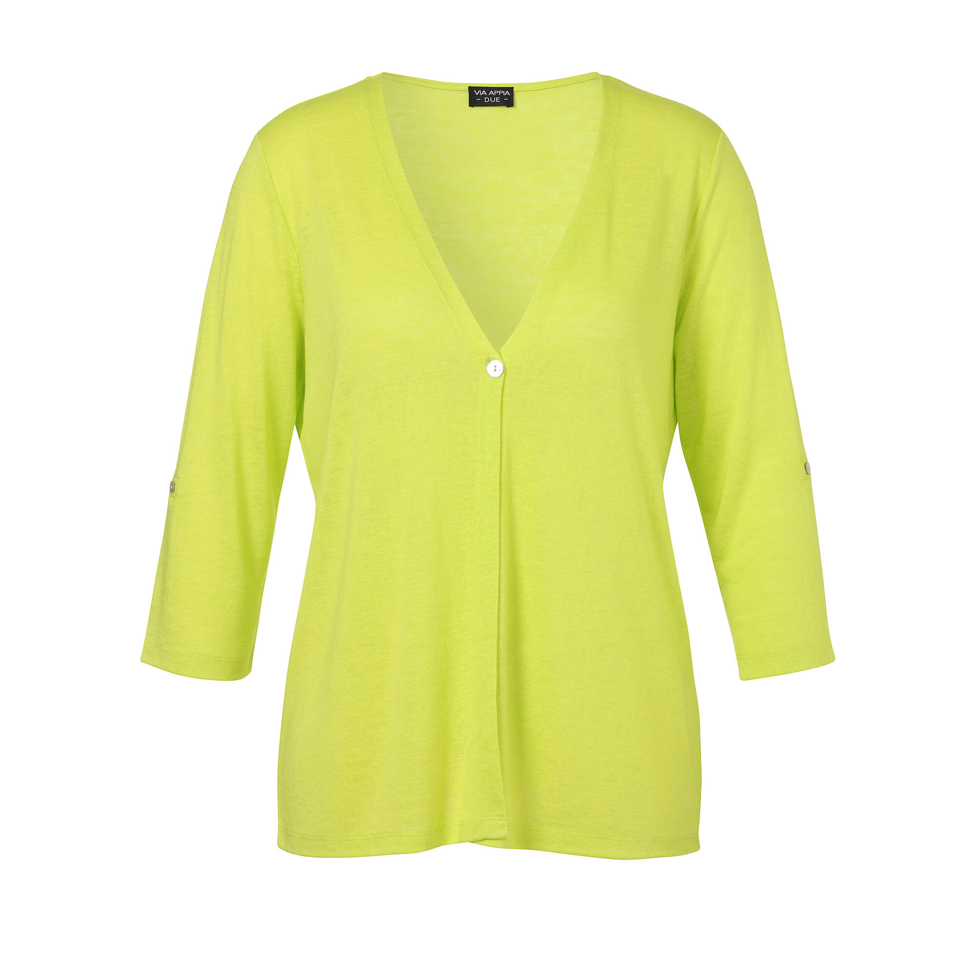 Leichte Feinstrickjacke mit Strukturmuster