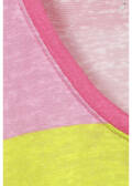 Zartes Color Blocking Shirt mit Strukturmuster / 