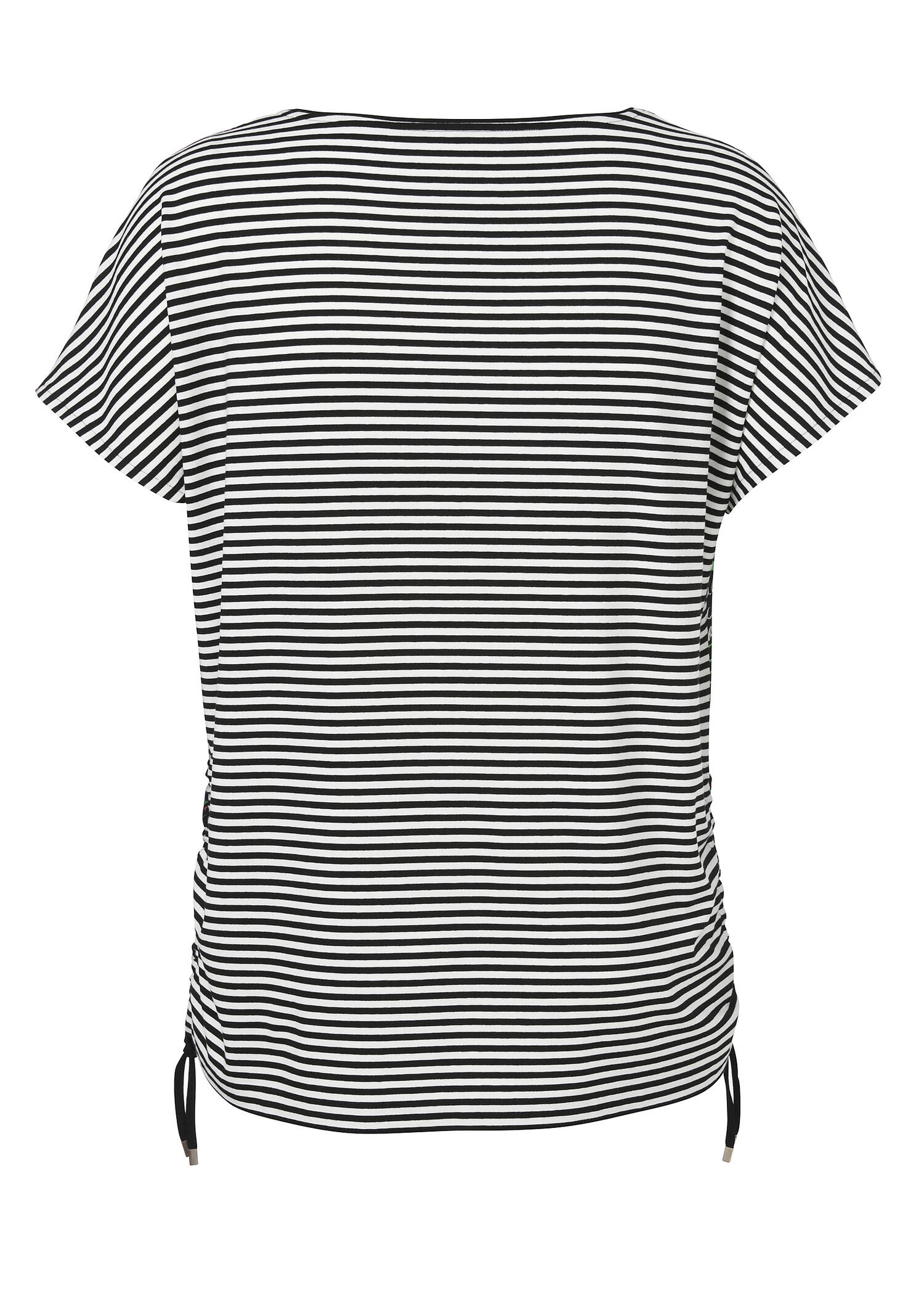 Mustermix Blusenshirt mit Ringelrücken /
