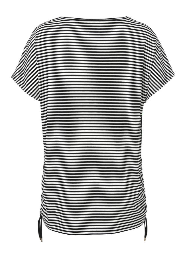 Mustermix Blusenshirt mit Ringelrücken / 