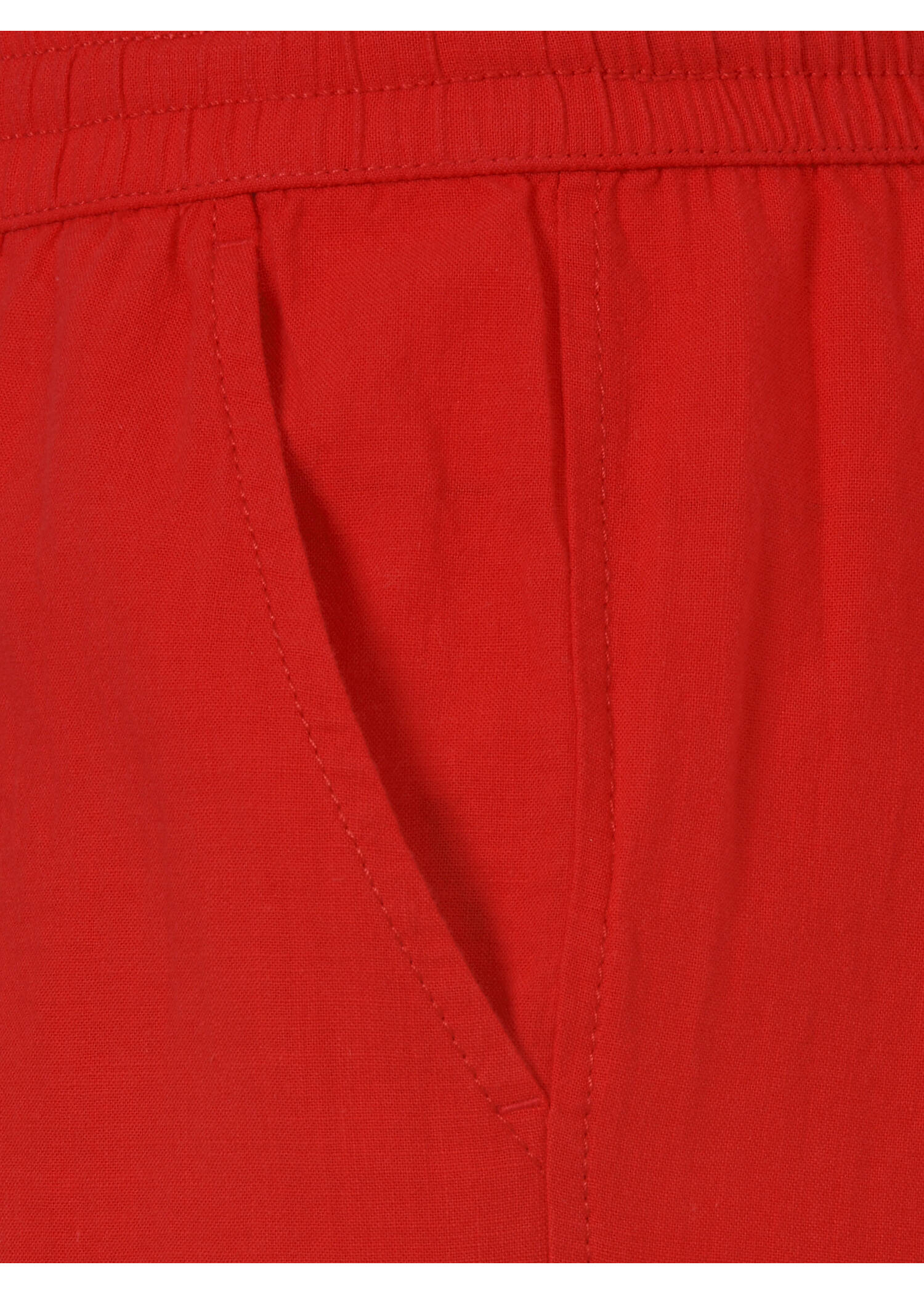 7/8 Schlupfhose aus zarter Baumwolle gerades Bein /