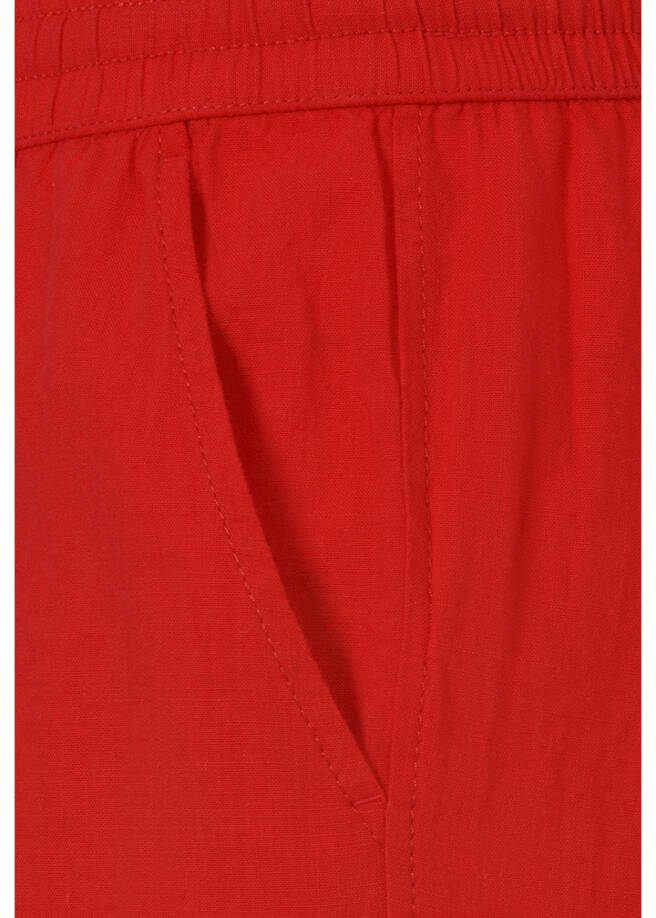 7/8 Schlupfhose aus zarter Baumwolle gerades Bein / 
