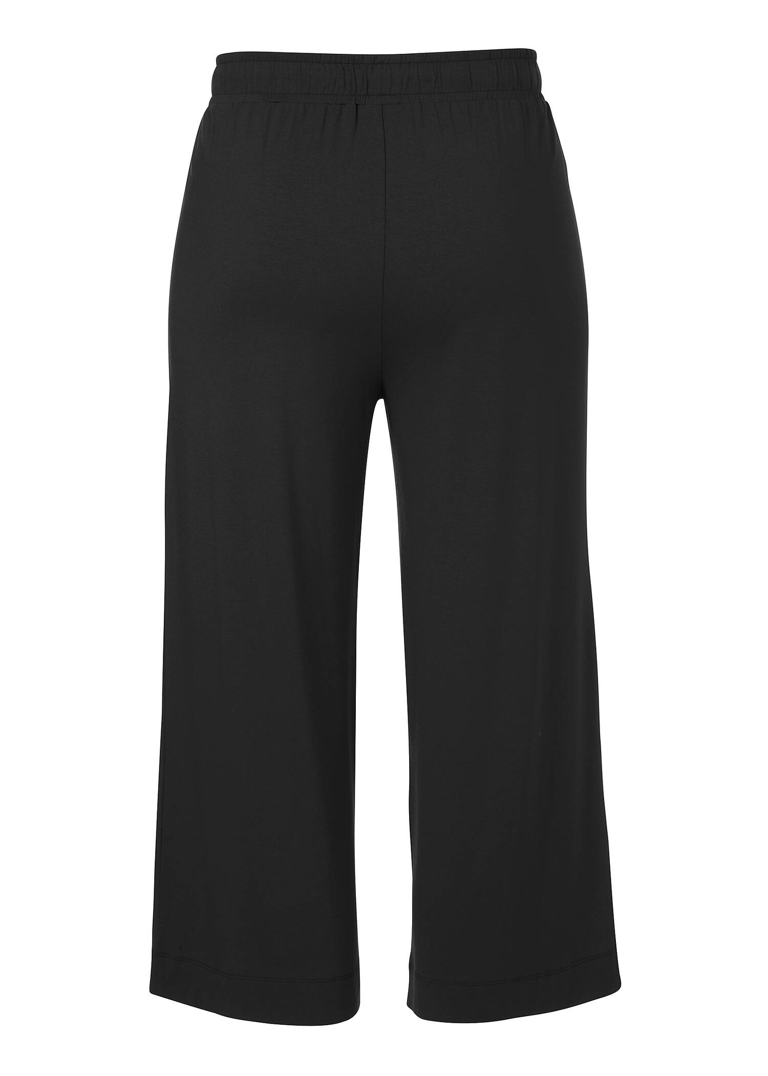 7/8 Viskose-Jersey Schlupfhose weites Bein /