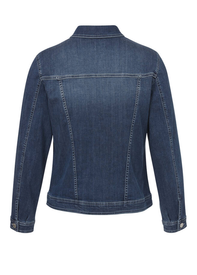 Classic Power Stretch Jeansjacke Medium Blue Used / 