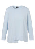 Softes Sweatshirt mit asymmetrischem Saum / 