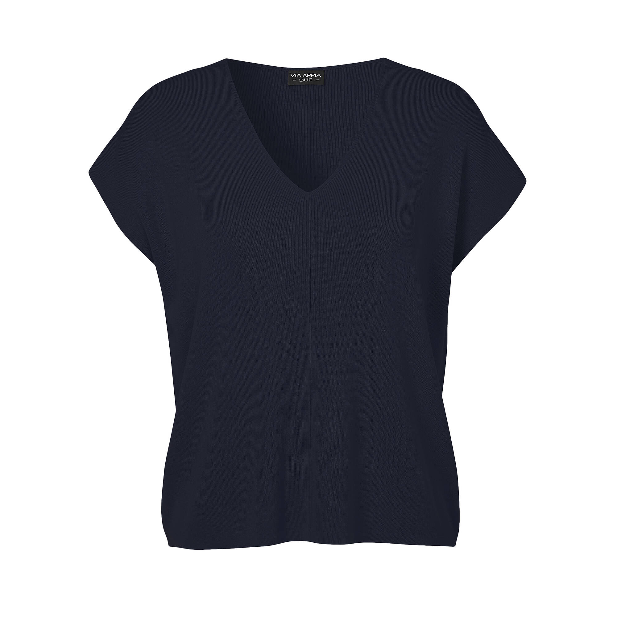 Klassischer Feinstrick Pullunder Marineblau Klassischer Feinstrick Pullunder Marineblau