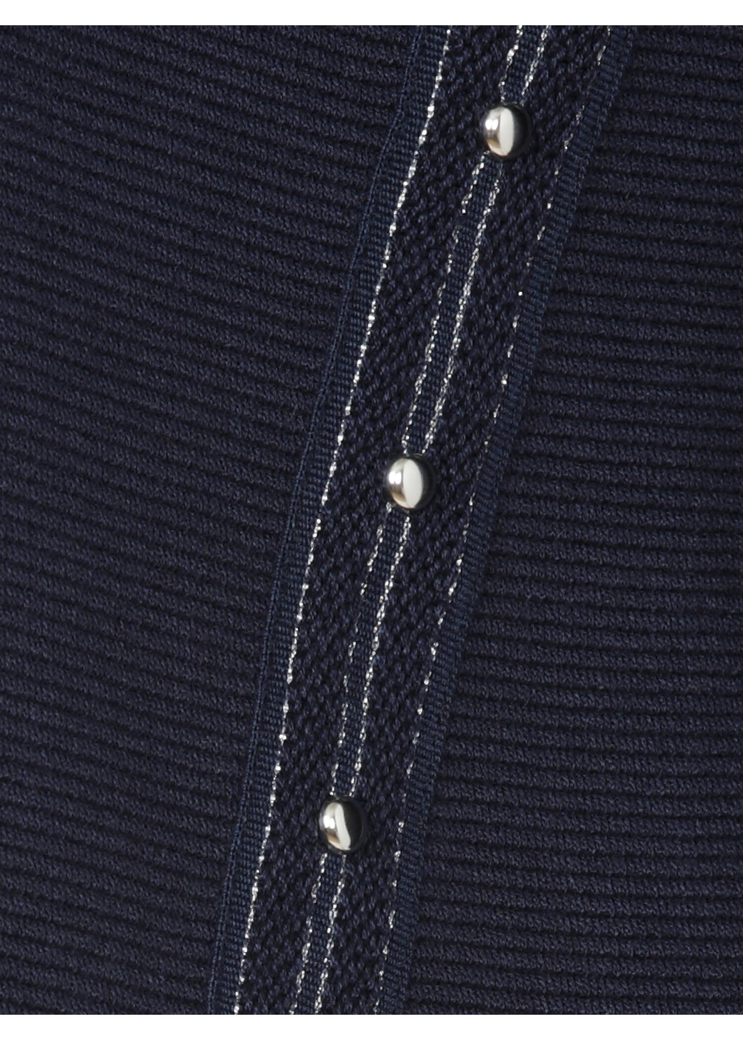 Fein geripptes Sweatshirt / 