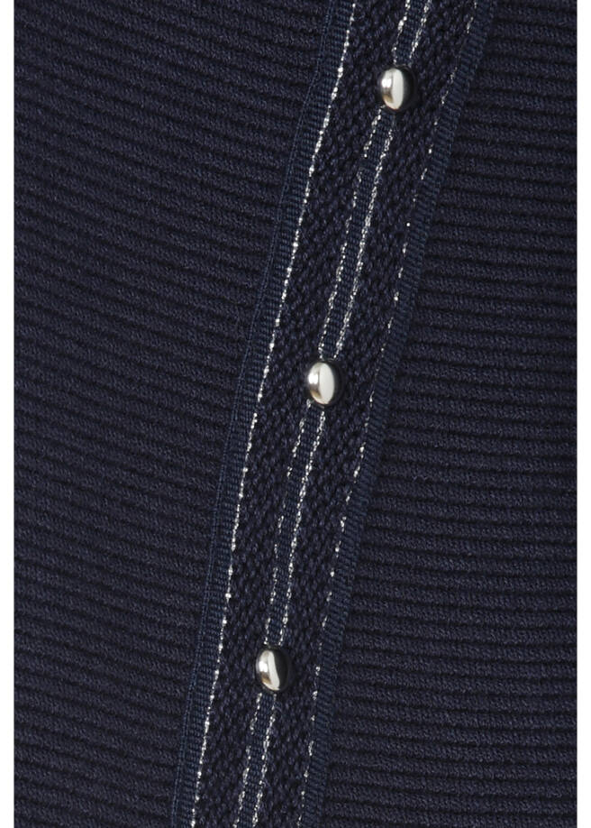 Fein geripptes Sweatshirt / 