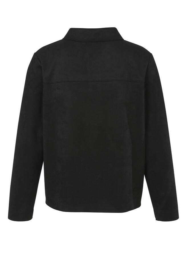 schwarz Rückansicht